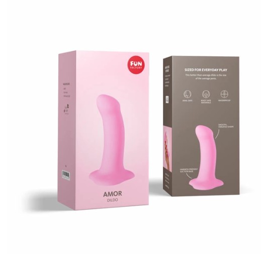 Dildo - Fun Factory Amor Candy Rose